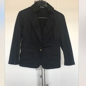 EXPRESS Black Blazer, Size 8